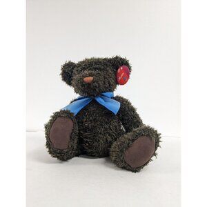 Vintage Jo-Ann Stories Santa's Workbench Brown Bear 2003 Stuffed Animal 11"